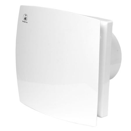 Wentylator łazienkowy Berger Ventilatoren, fi 100 z przednim panelem, wersja z czujnikiem ruchu