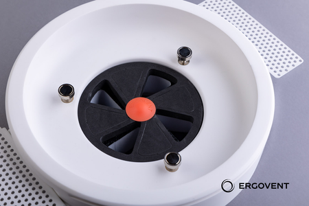 Bezramkowy Anemostat gipsowy nawiewno-wywiewny FI 100