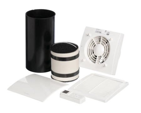 Rekuperator ścienny Quantum NEXT 150 Aerauliqa z czujnikiem wilgotności + pilot