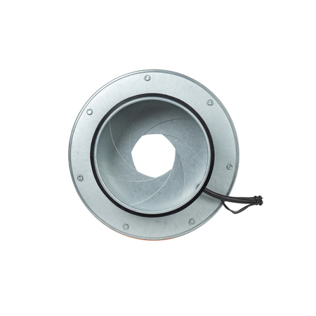 Przepustnica soczewkowa Ø125mm IRYS