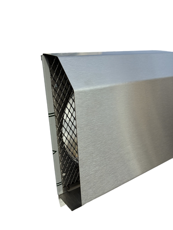 Czerpnia, wyrzutnia powietrza trapezowa fi 250 nierdzewna z okapnikiem