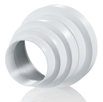 Redukcja okrągła wielośrednicowa 80-100-120-125-150, biała PCV