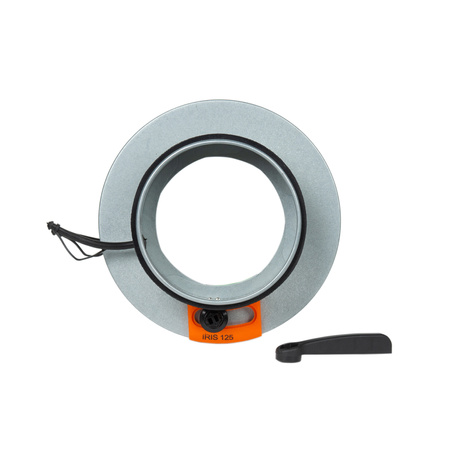 Przepustnica soczewkowa Ø125mm IRYS