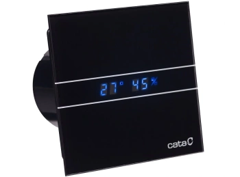 Inteligentny wentylator łazienkowy CATA E100 GTH higrostat+ timer CZARNY