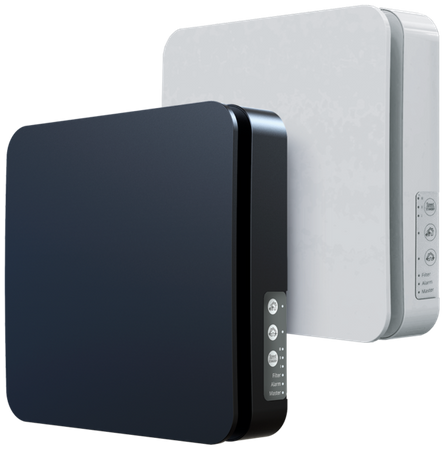 Rekuperator ścienny VENTO INHOME sterowanie WI-FI z odzyskiem ciepła  Biały