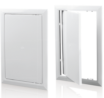 Drzwiczki rewizyjne z tworzywa ABS wewnętrzne 173x373 mm.