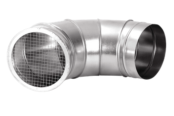 Czerpnia dachowa okrągła kolanowa Ø100mm