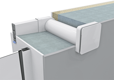 Rekuperator ścienny VENTO INHOME sterowanie WI-FI z odzyskiem ciepła  Biały