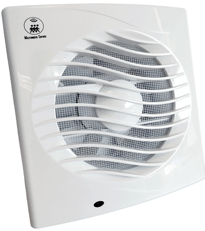 Wentylator łazienkowy Berger Ventilatoren cichy fi 100 higrostat, czujnik wilgoci, Timer