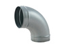 Kolano tłoczone Ø125mm kąt 90st
