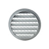Czerpnia wyrzutnia kratka ścienna z siatką Ø125mm, aluminiowa