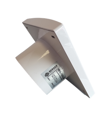 Wentylator łazienkowy, Berger Ventilatoren cichy fi 100 z czujnikiem wilgoci (higrostat) Timer