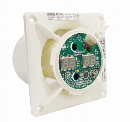 Inteligentny wentylator łazienkowy CATA E100 GTH  higrostat+ timer BIAŁY