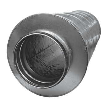 Tłumik akustyczny okrągły z uszczelką fi 315x600 Lindab