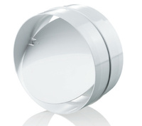 Łącznik kanałów okrągłych z zaworem zwrotnym Ø125 mm