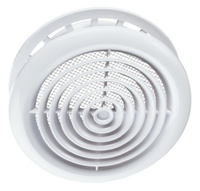 Dyfuzor sufitowy z siatką Ø 100 mm, biały