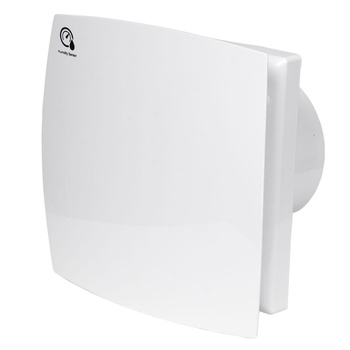 Wentylator łazienkowy Berger Ventilatoren WB-125W, fi 125 z przednim panelem, wersja z czujnikiem